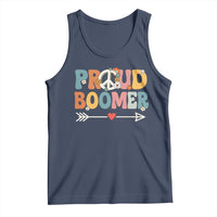 Proud Boomer Tank Top Boomers Generation Peace Sign Hippie 50s 60s - Wonder Print Shop