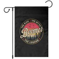 Boomers Generation Garden Flag The Man The Myth The Legend - Wonder Print Shop