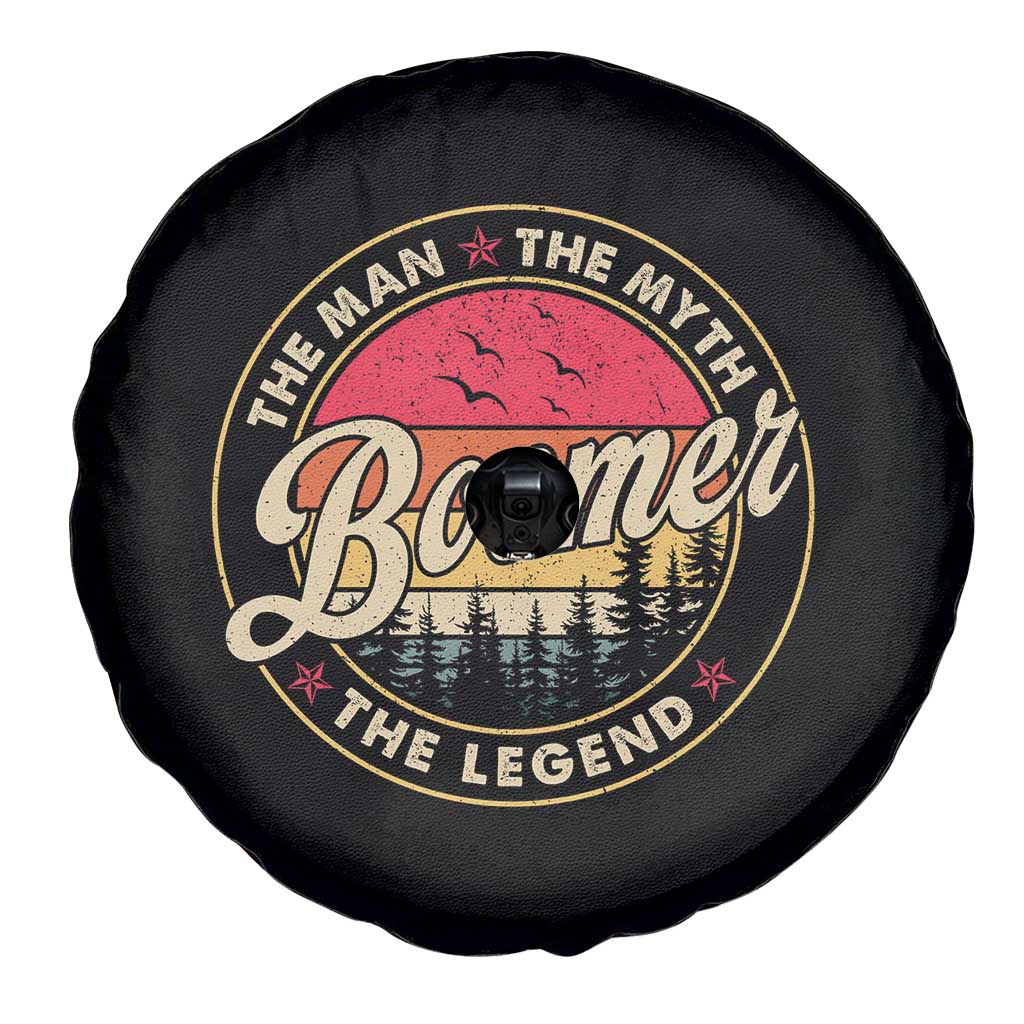 Boomers Generation Spare Tire Cover The Man The Myth The Legend - Wonder Print Shop