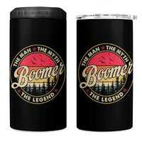 Boomers Generation 4 in 1 Can Cooler Tumbler The Man The Myth The Legend - Wonder Print Shop