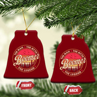Boomers Generation Ceramic Ornament The Man The Myth The Legend - Wonder Print Shop
