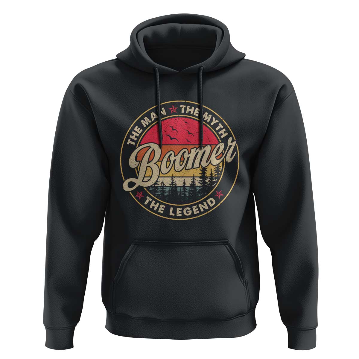 Boomers Generation Hoodie The Man The Myth The Legend - Wonder Print Shop