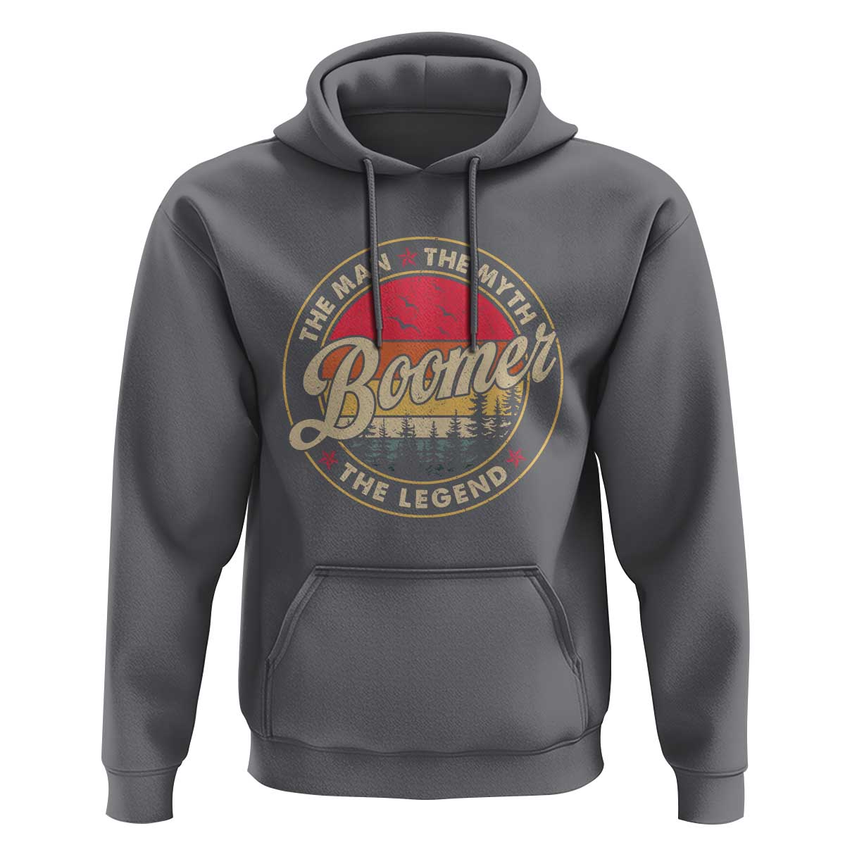 Boomers Generation Hoodie The Man The Myth The Legend - Wonder Print Shop