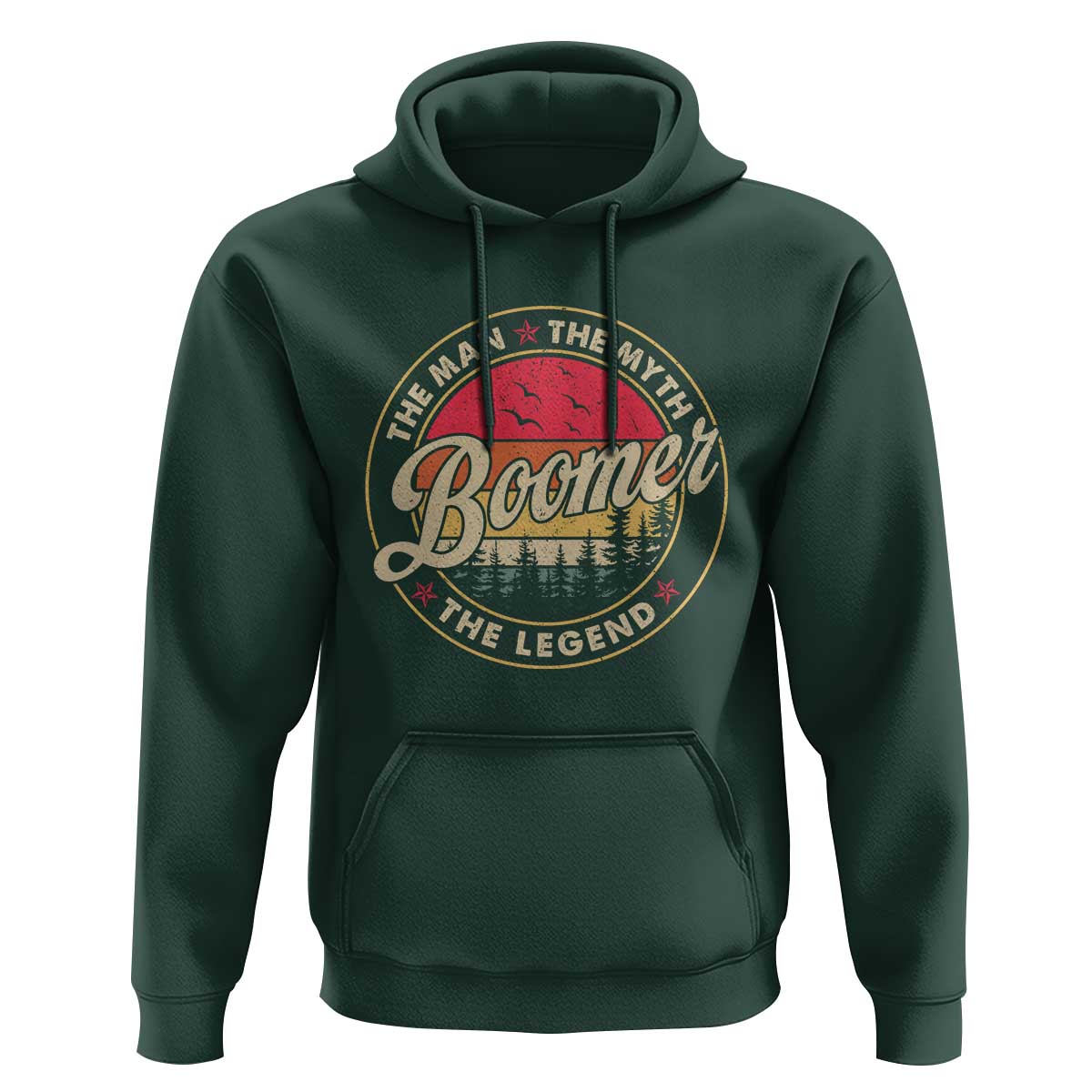 Boomers Generation Hoodie The Man The Myth The Legend - Wonder Print Shop