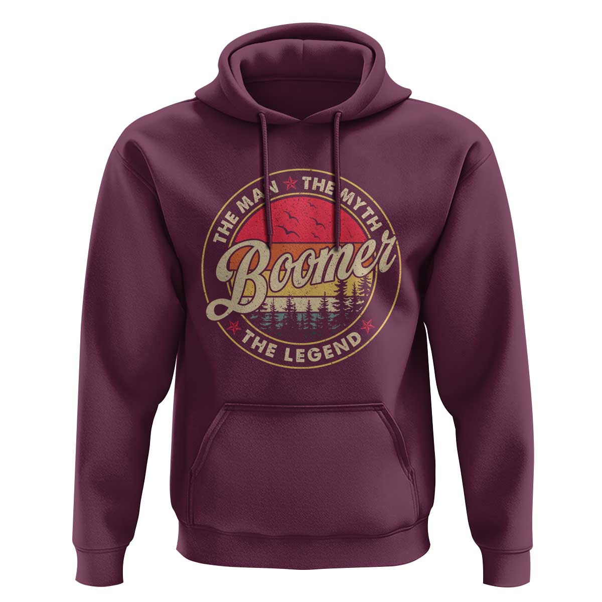 Boomers Generation Hoodie The Man The Myth The Legend - Wonder Print Shop