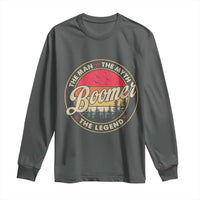 Boomers Generation Long Sleeve Shirt The Man The Myth The Legend - Wonder Print Shop