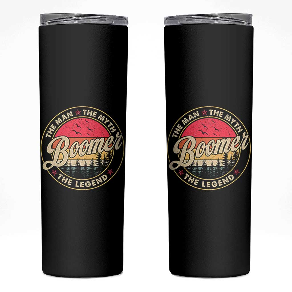Boomers Generation Skinny Tumbler The Man The Myth The Legend - Wonder Print Shop