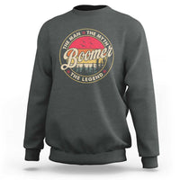 Boomers Generation Sweatshirt The Man The Myth The Legend - Wonder Print Shop