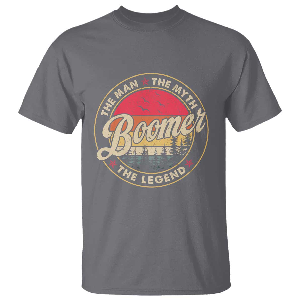 Boomers Generation T Shirt The Man The Myth The Legend - Wonder Print Shop
