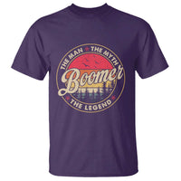 Boomers Generation T Shirt The Man The Myth The Legend - Wonder Print Shop
