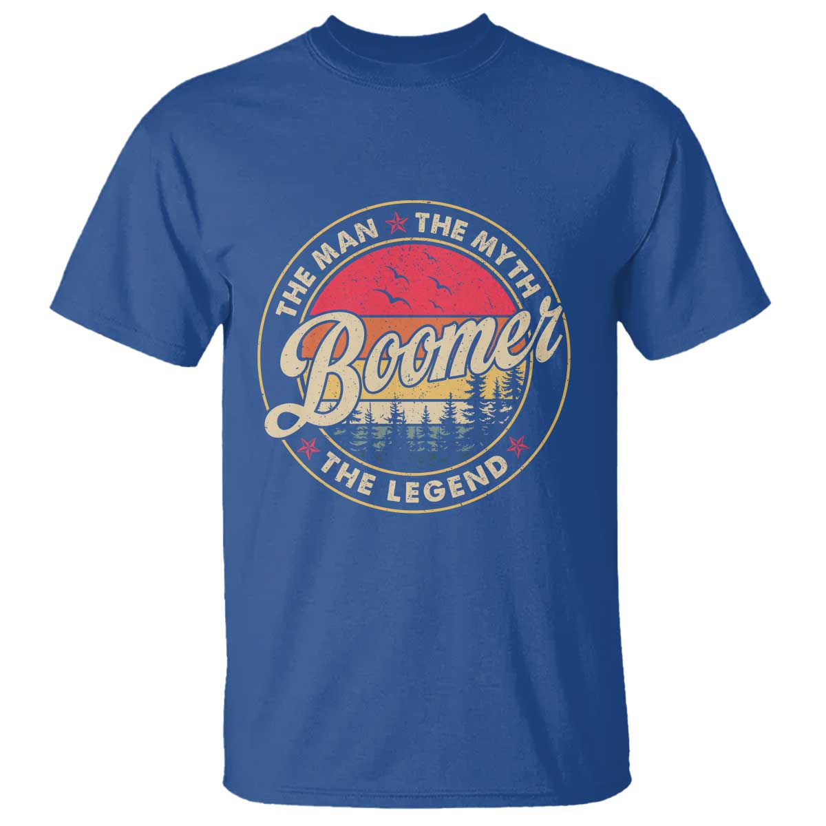 Boomers Generation T Shirt The Man The Myth The Legend - Wonder Print Shop
