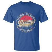 Boomers Generation T Shirt The Man The Myth The Legend - Wonder Print Shop
