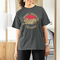 Boomers Generation T Shirt For Women The Man The Myth The Legend - Wonder Print Shop