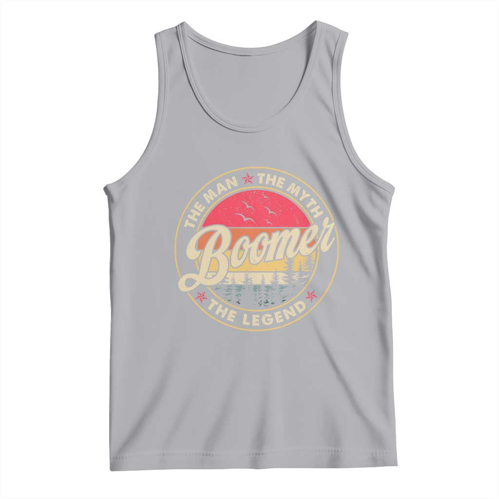 Boomers Generation Tank Top The Man The Myth The Legend - Wonder Print Shop