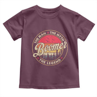 Boomers Generation Toddler T Shirt The Man The Myth The Legend - Wonder Print Shop