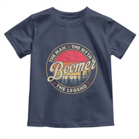Boomers Generation Toddler T Shirt The Man The Myth The Legend - Wonder Print Shop