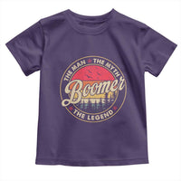 Boomers Generation Toddler T Shirt The Man The Myth The Legend - Wonder Print Shop