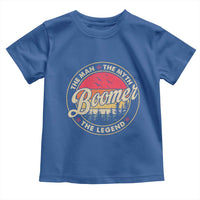 Boomers Generation Toddler T Shirt The Man The Myth The Legend - Wonder Print Shop