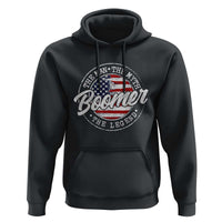 Boomers Generation Hoodie Vintage The Man The Myth The Legend American Flag - Wonder Print Shop