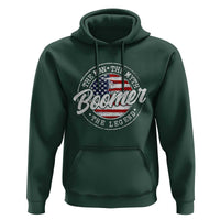 Boomers Generation Hoodie Vintage The Man The Myth The Legend American Flag - Wonder Print Shop