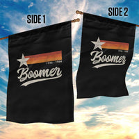 Boomers Generation Garden Flag Vintage Retro Gift - Wonder Print Shop