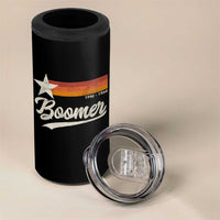 Boomers Generation 4 in 1 Can Cooler Tumbler Vintage Retro Gift - Wonder Print Shop