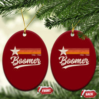 Boomers Generation Ceramic Ornament Vintage Retro Gift - Wonder Print Shop