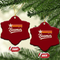 Boomers Generation Ceramic Ornament Vintage Retro Gift - Wonder Print Shop