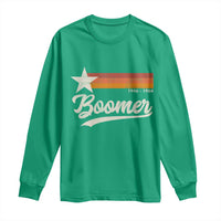 Boomers Generation Long Sleeve Shirt Vintage Retro Gift - Wonder Print Shop
