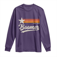 Boomers Generation Long Sleeve Shirt Vintage Retro Gift - Wonder Print Shop