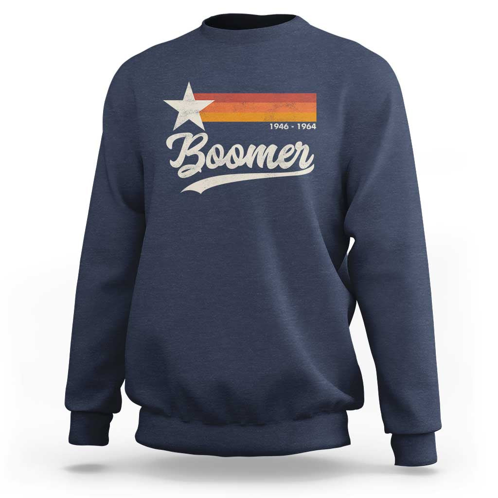 Boomers Generation Sweatshirt Vintage Retro Gift - Wonder Print Shop