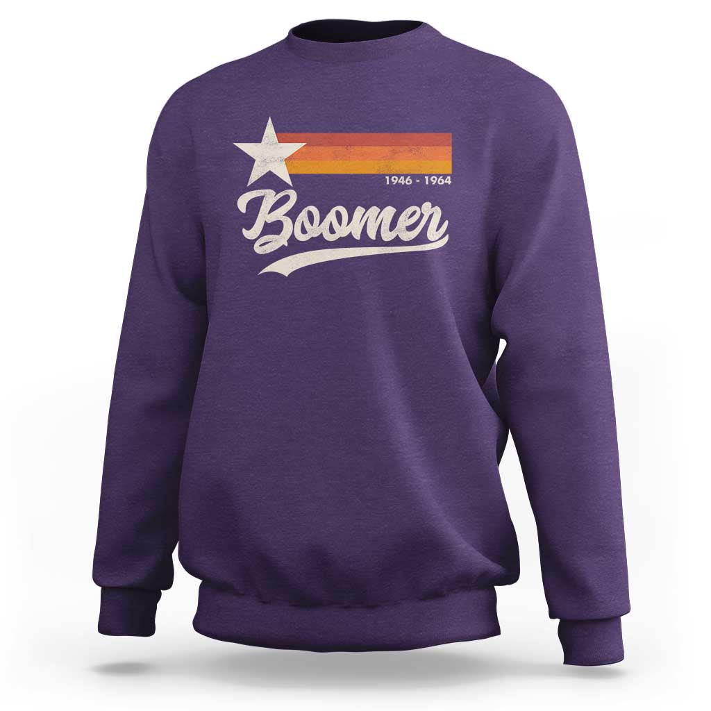 Boomers Generation Sweatshirt Vintage Retro Gift - Wonder Print Shop