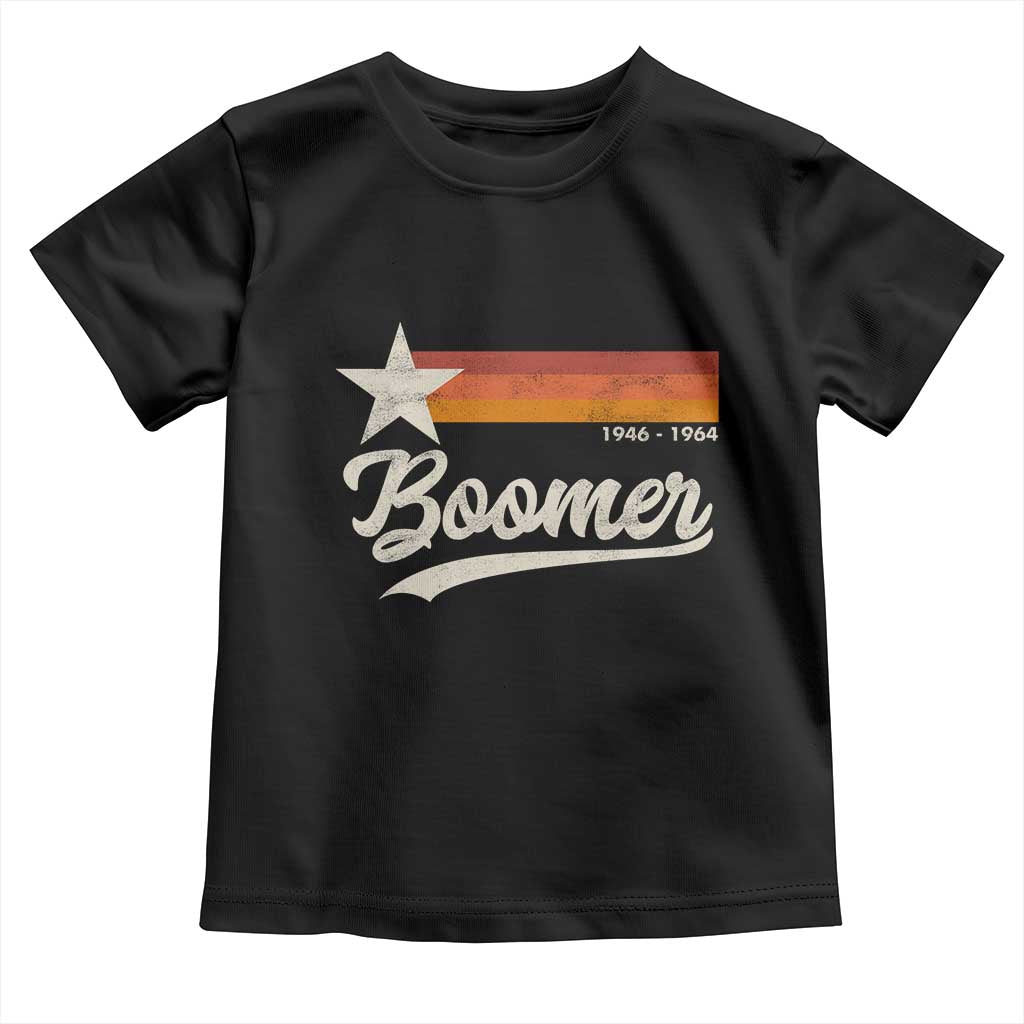 Boomers Generation Toddler T Shirt Vintage Retro Gift - Wonder Print Shop
