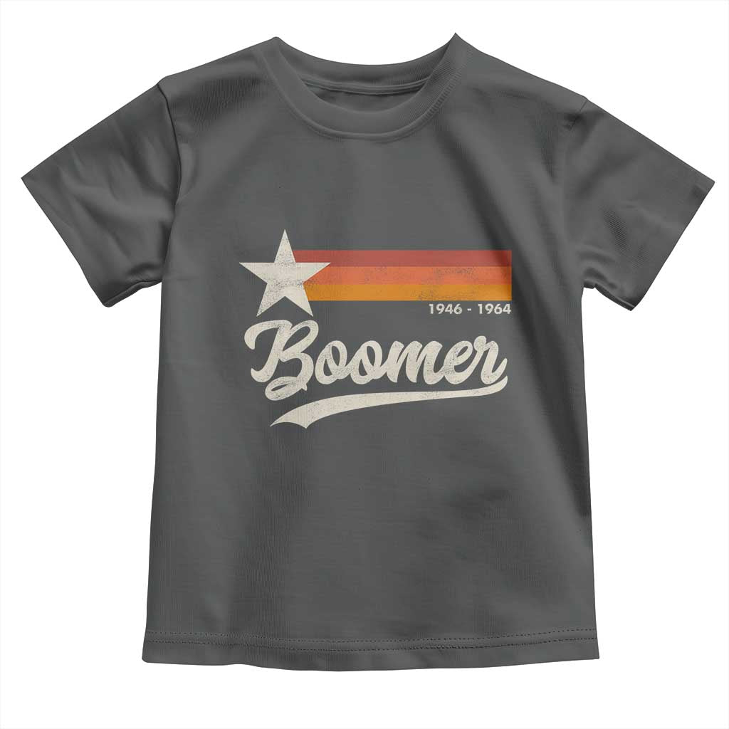 Boomers Generation Toddler T Shirt Vintage Retro Gift - Wonder Print Shop