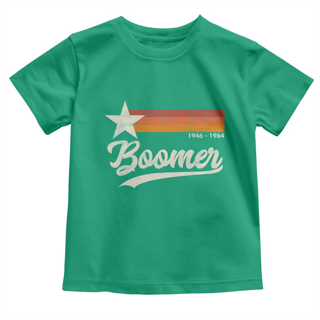 Boomers Generation Toddler T Shirt Vintage Retro Gift - Wonder Print Shop
