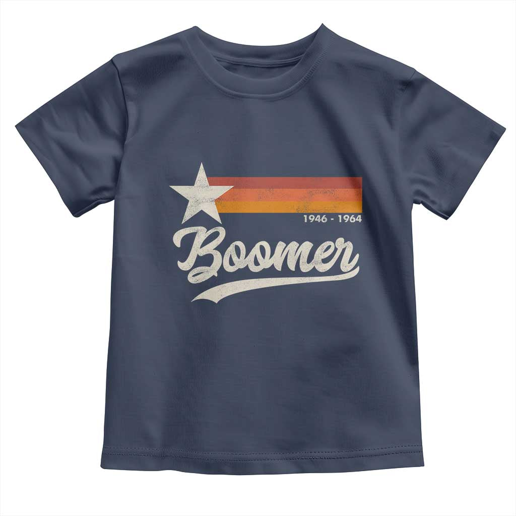Boomers Generation Toddler T Shirt Vintage Retro Gift - Wonder Print Shop
