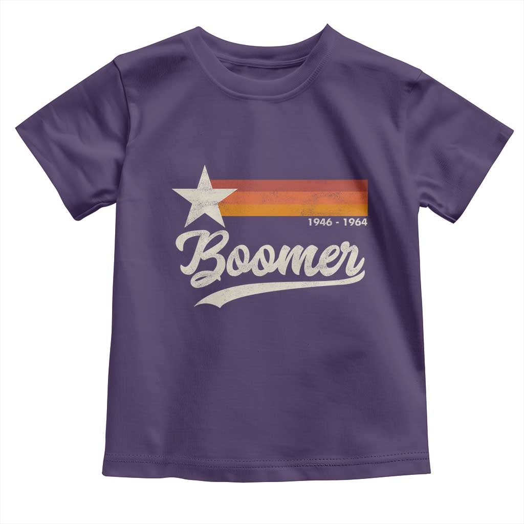 Boomers Generation Toddler T Shirt Vintage Retro Gift - Wonder Print Shop