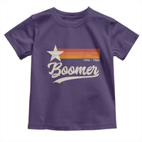Boomers Generation Toddler T Shirt Vintage Retro Gift - Wonder Print Shop