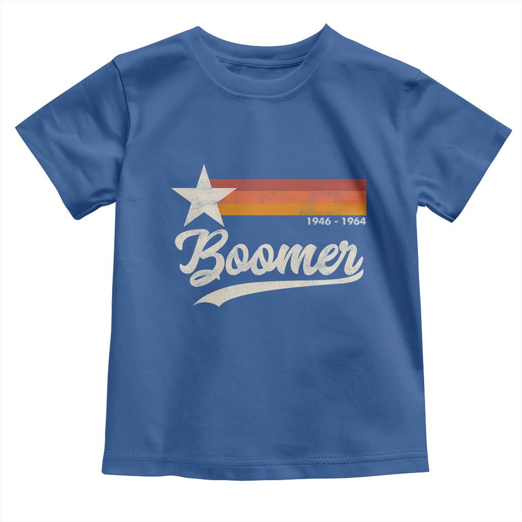 Boomers Generation Toddler T Shirt Vintage Retro Gift - Wonder Print Shop
