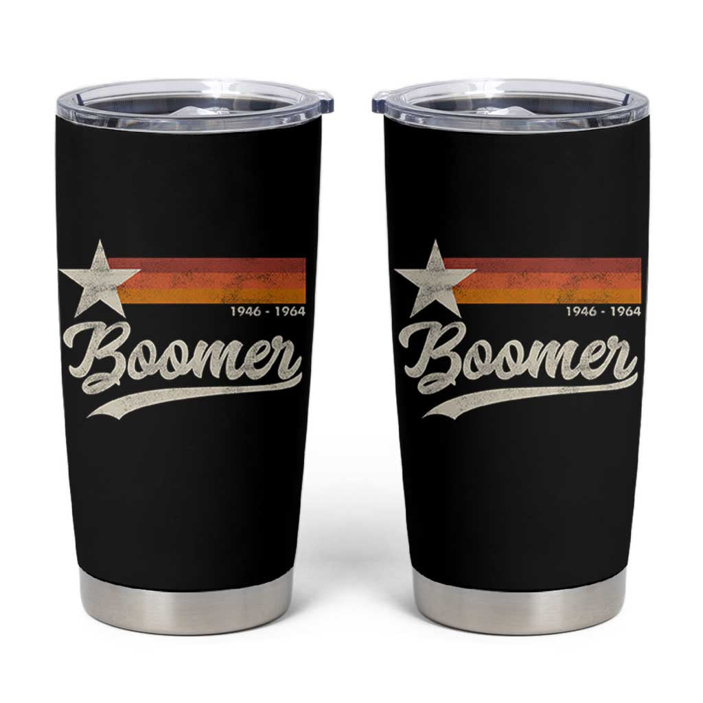Boomers Generation Tumbler Cup Vintage Retro Gift - Wonder Print Shop