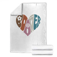 Boomers Generation Throw Blanket Vintage 40s 50s 60s Hippe Peace Love Hippy - Wonder Print Shop