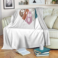 Boomers Generation Throw Blanket Vintage 40s 50s 60s Hippe Peace Love Hippy - Wonder Print Shop