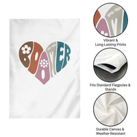 Boomers Generation Garden Flag Vintage 40s 50s 60s Hippe Peace Love Hippy - Wonder Print Shop