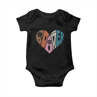 Boomers Generation Baby Onesie Vintage 40s 50s 60s Hippe Peace Love Hippy - Wonder Print Shop