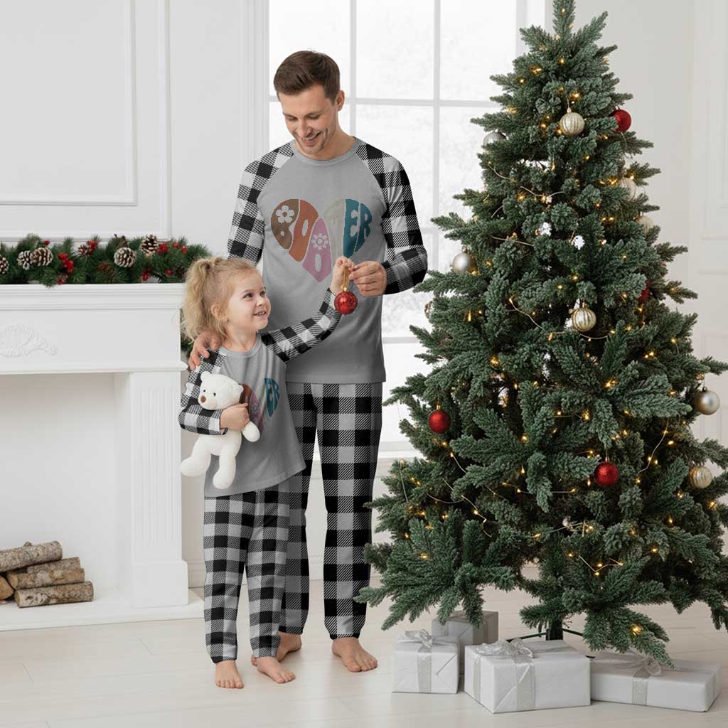 Boomers Generation Plaid Pajama Set Vintage 40s 50s 60s Hippe Peace Love Hippy - Wonder Print Shop