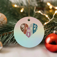Boomers Generation Ceramic Ornament Vintage 40s 50s 60s Hippe Peace Love Hippy - Wonder Print Shop