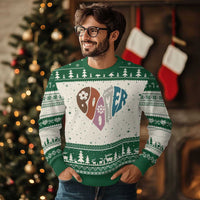 Boomers Generation Ugly Christmas Sweater Vintage 40s 50s 60s Hippe Peace Love Hippy - Wonder Print Shop