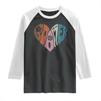 Boomers Generation Raglan Shirt Vintage 40s 50s 60s Hippe Peace Love Hippy - Wonder Print Shop