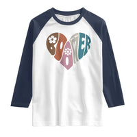 Boomers Generation Raglan Shirt Vintage 40s 50s 60s Hippe Peace Love Hippy - Wonder Print Shop