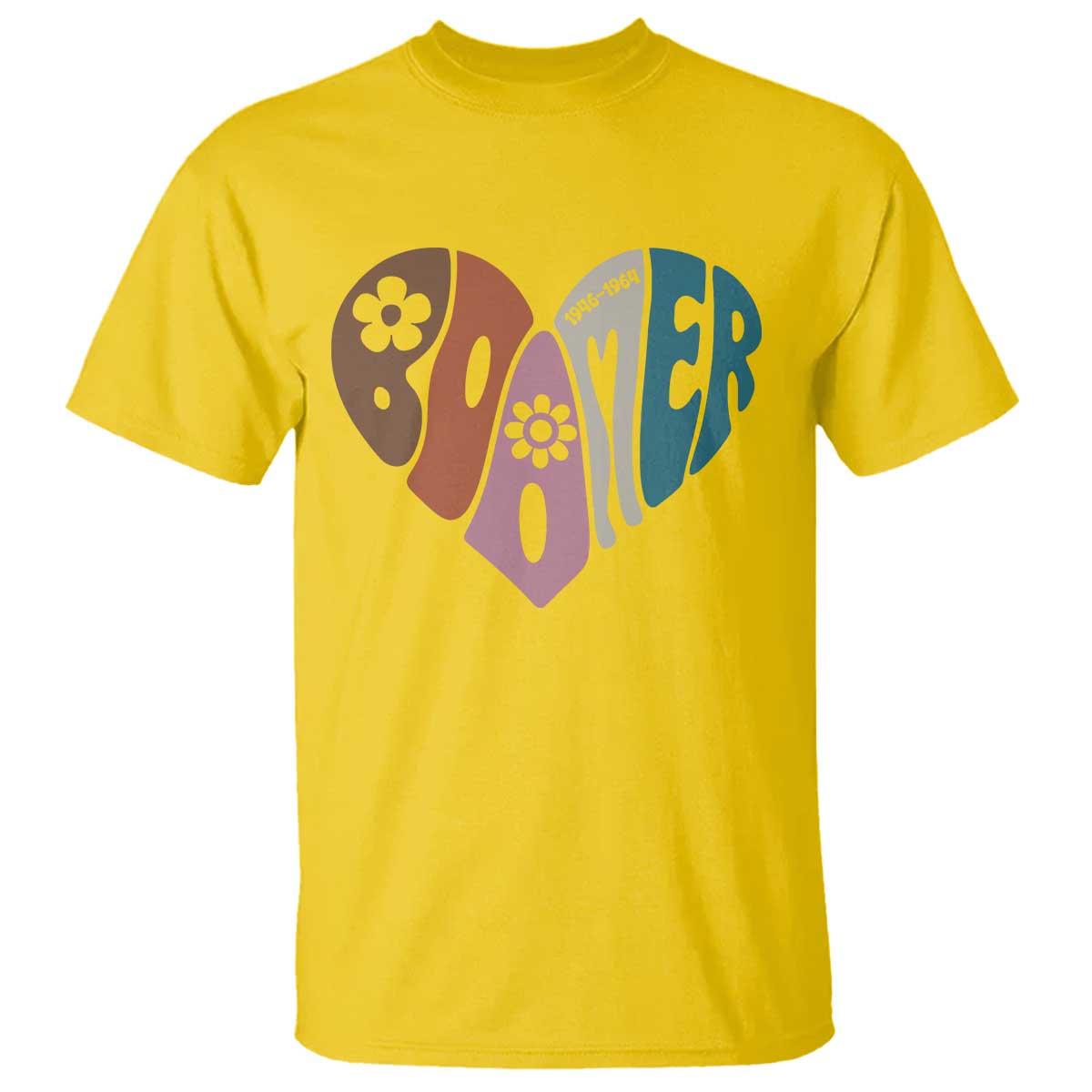 Boomers Generation T Shirt Vintage 40s 50s 60s Hippe Peace Love Hippy - Wonder Print Shop